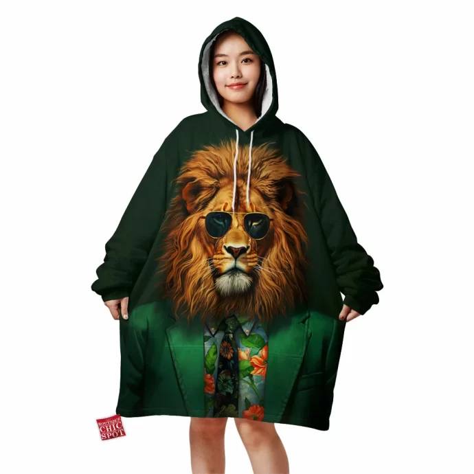 Lion Blanket Hoodie