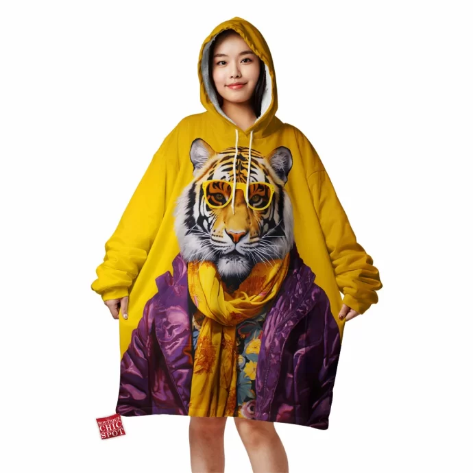 Tiger Blanket Hoodie