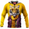 Tiger Fleece-Hoodie