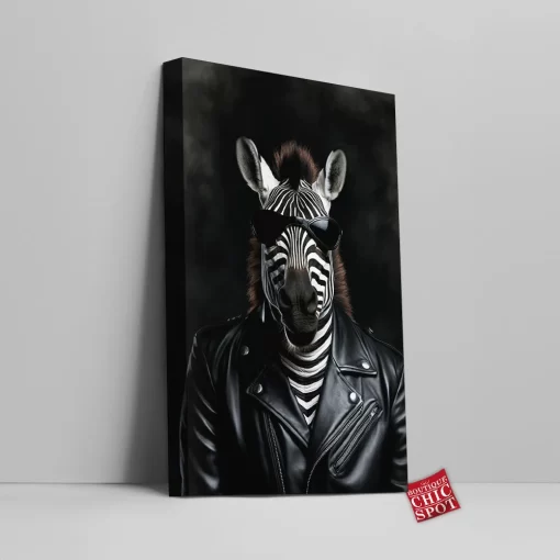 Zebra Canvas Wall Art