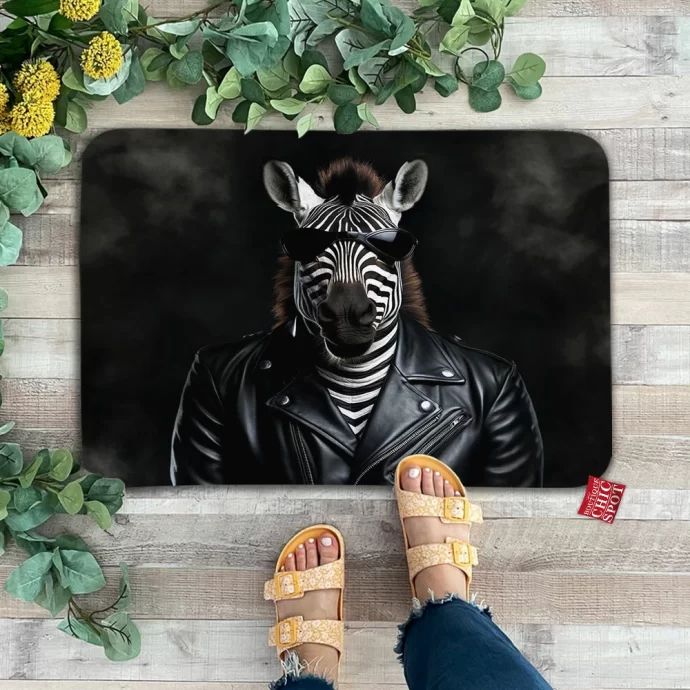 Zebra Doormat