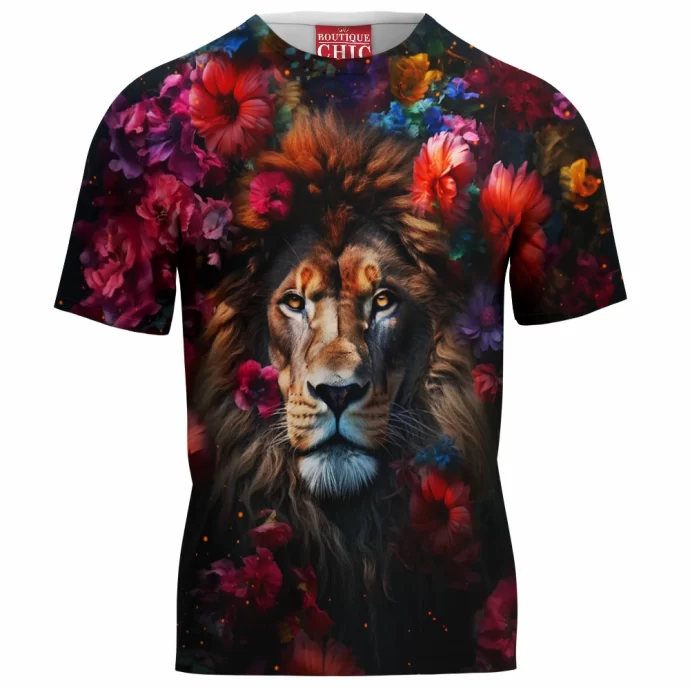 Lion Flowers T-Shirt