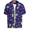 Anime Hawaiian-Shirt, Ghost Pokemon Hawaiian-Shirt