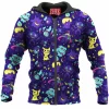 Anime Zip-Hoodie, Ghost Pokemon Zip-Hoodie