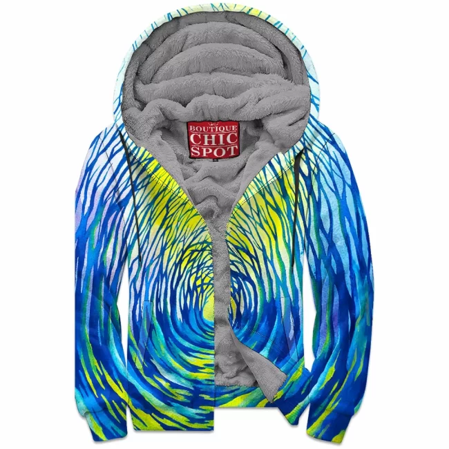 M TU Boutique 1184 Zip Fleece Hoodie