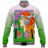 Flower Baseball-Jacket