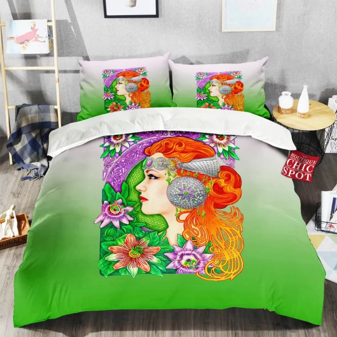 Passion Flower Bedding Set