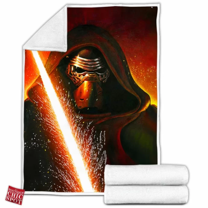 Kylo Ren Fleece Blanket