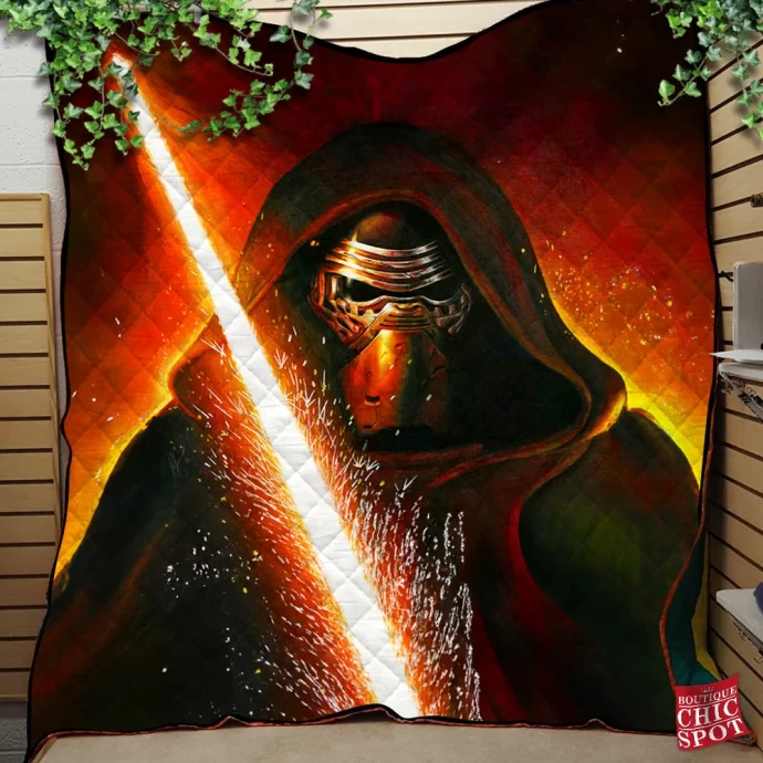 Kylo Ren Quilt Blanket