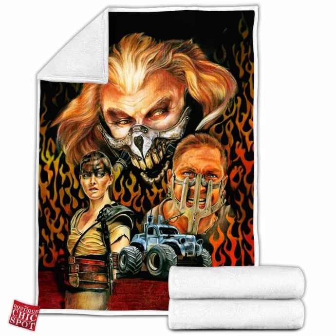 Mad Max Fury Road Fleece Blanket