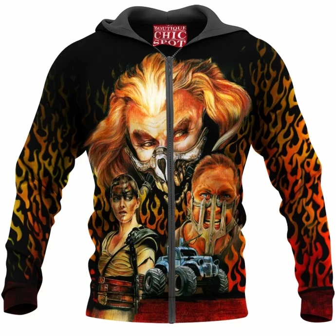 Mad Max Fury Road Zip Hoodie