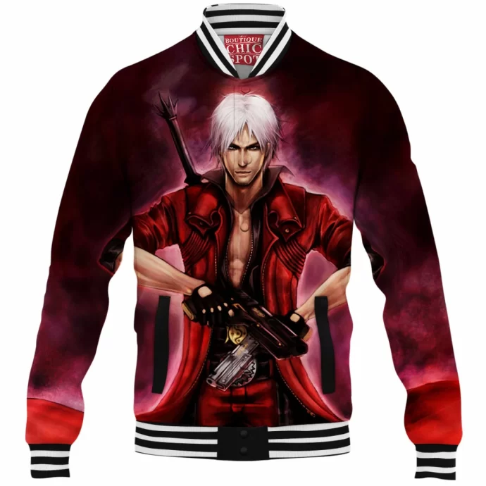 Dante The Devil Slayer Baseball Jacket