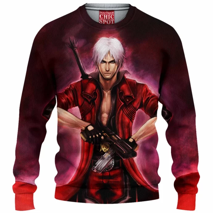 Dante The Devil Slayer Knitted Sweater