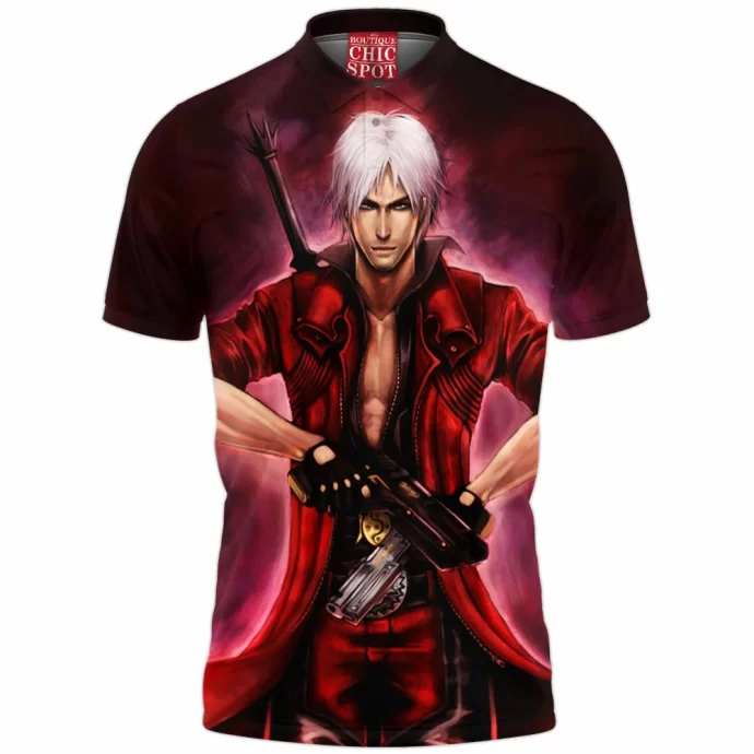 Dante The Devil Slayer Polo Shirt