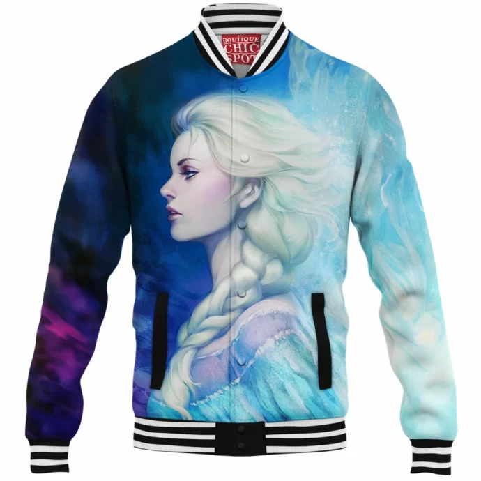 Frozen Queen Elsa Baseball Jacket