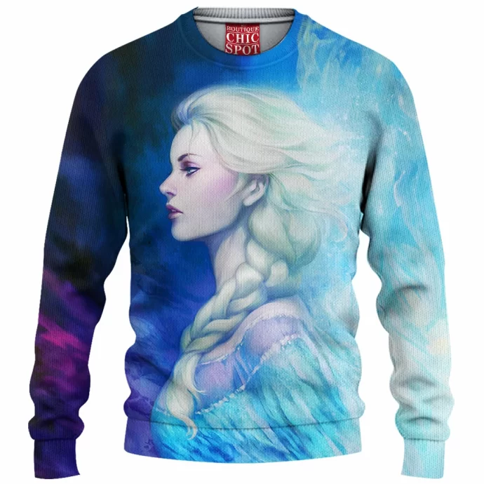 Frozen Queen Elsa Knitted Sweater