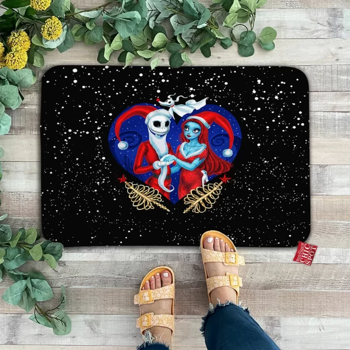 Jack And Sally Doormat