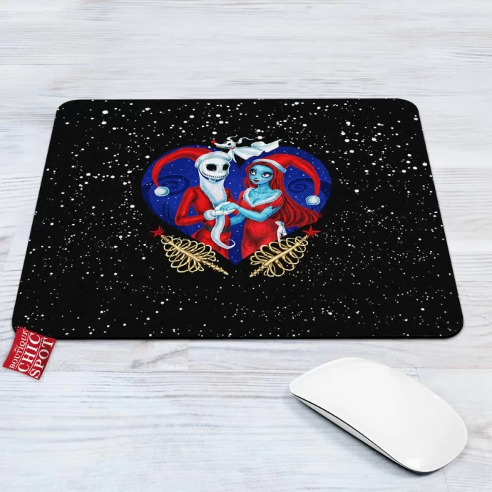 Jack And Sally Mouse Pad