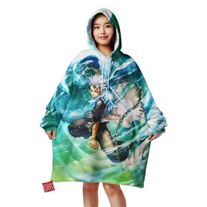 Toshiro Hitsugaya Blanket Hoodie