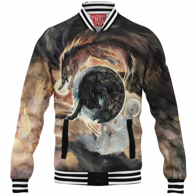 Ragnarok Wolf Baseball Jacket