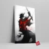 Slasher Samurai Canvas Wall Art