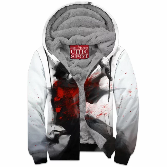 M TU Boutique 1460 Zip Fleece Hoodie