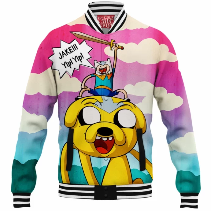 Adventure Time Baseball Jacket