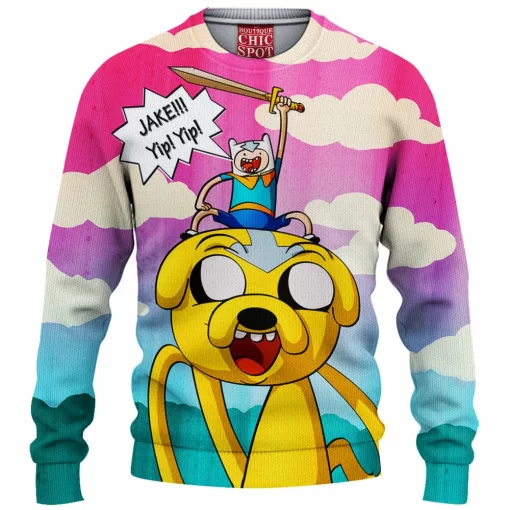 Adventure Time Knitted Sweater
