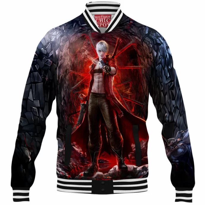 Dante Devil May Cry Baseball Jacket