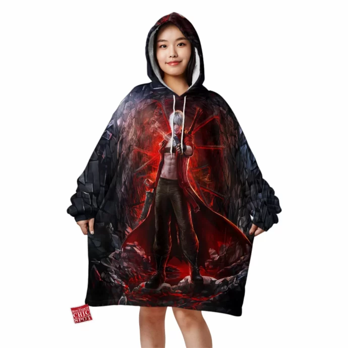 Dante Devil May Cry Blanket Hoodie