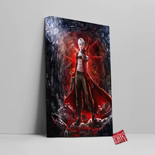 Dante Devil May Cry Canvas Wall Art