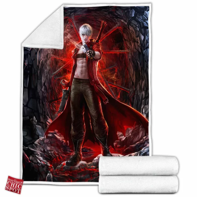 Dante Devil May Cry Fleece Blanket