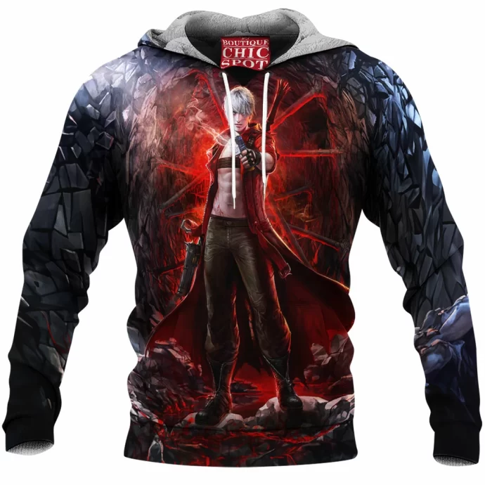 Dante Devil May Cry Fleece Hoodie