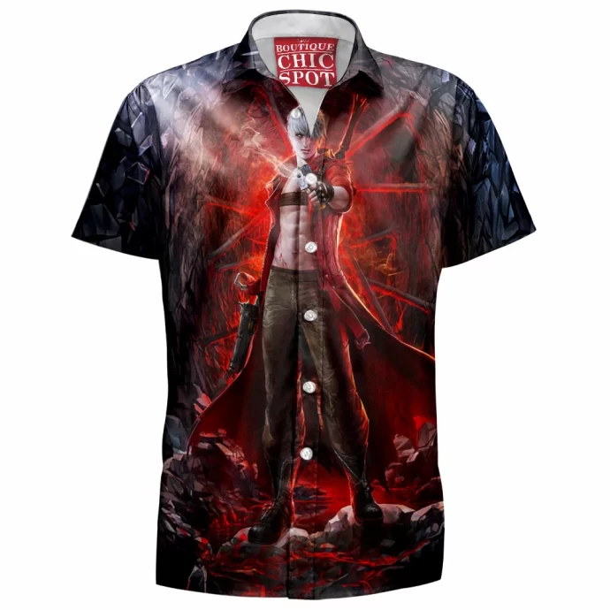 Dante Devil May Cry Hawaiian Shirt