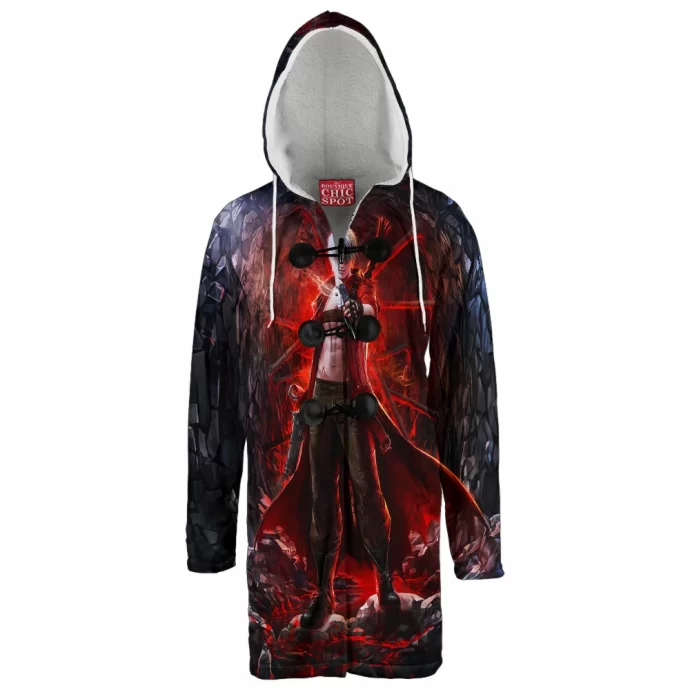 Dante Devil May Cry Hooded Cloak Coat