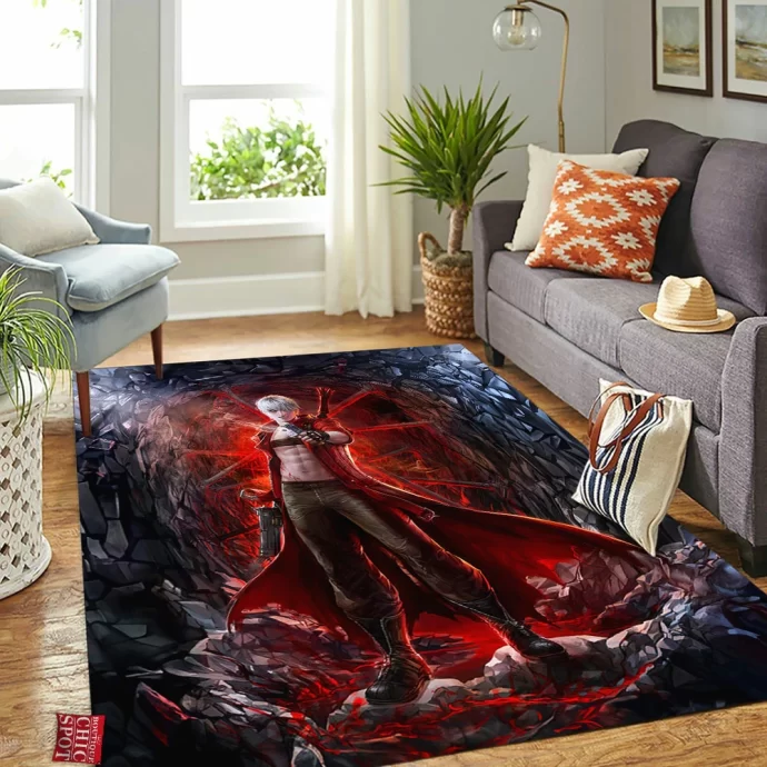 Dante Devil May Cry Rectangle Rug