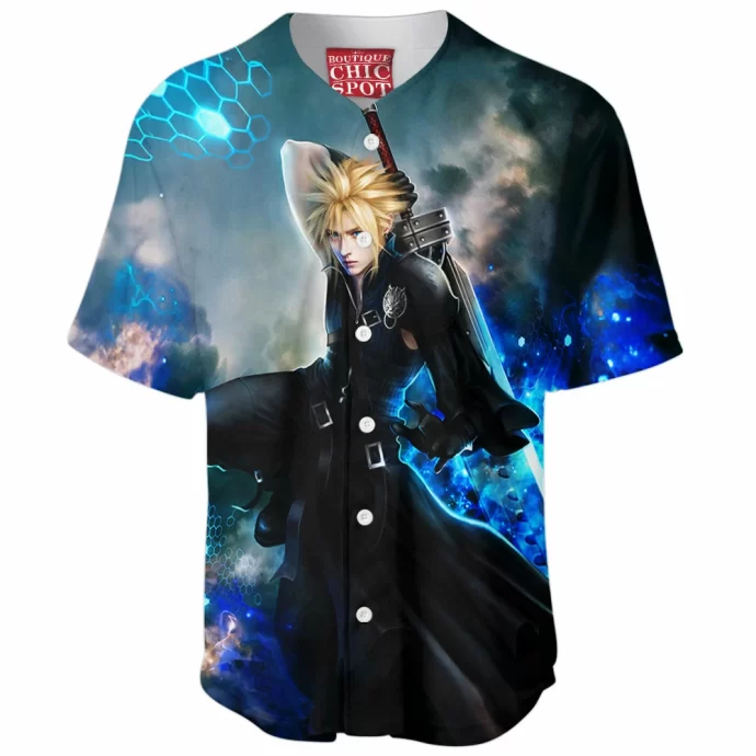 Cloud Strife Baseball Jersey