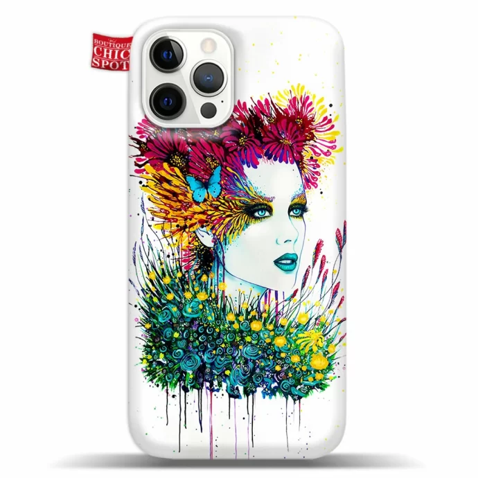 Lady Bouquet Phone Case Iphone