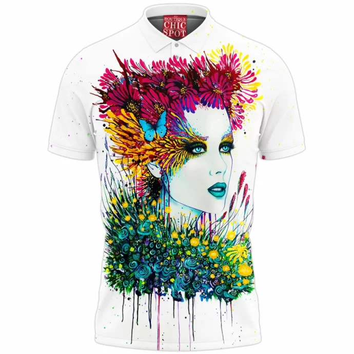 Lady Bouquet Polo Shirt