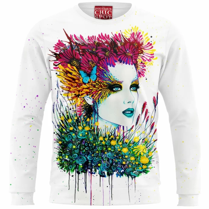 Lady Bouquet Sweatshirt