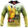 Anime Hoodie, Pikachu Hoodie, Pokemon Hoodie