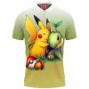 Anime Polo Shirt, Pikachu Polo Shirt, Pokemon Polo Shirt