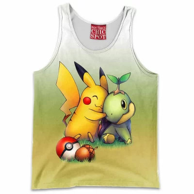 Anime Tank-Top, Pikachu Tank-Top, Pokemon Tank-Top