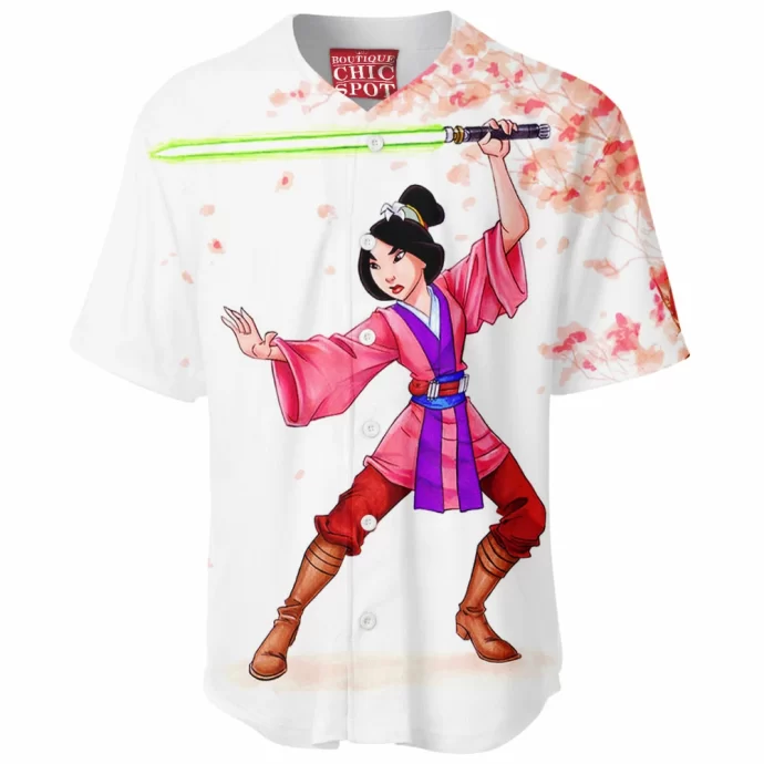 Jedi Mulan Baseball Jersey