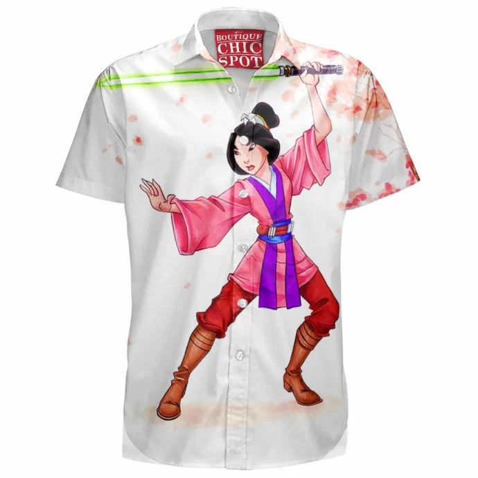 Jedi Mulan Hawaiian Shirt