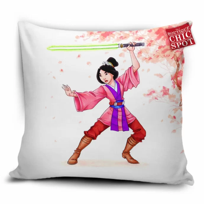 Jedi Mulan Pillow Cover