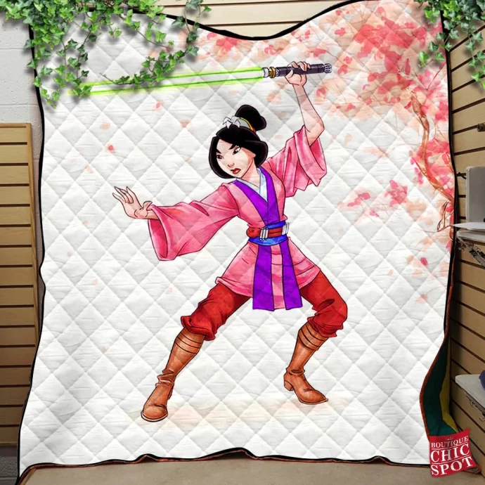 Jedi Mulan Quilt Blanket