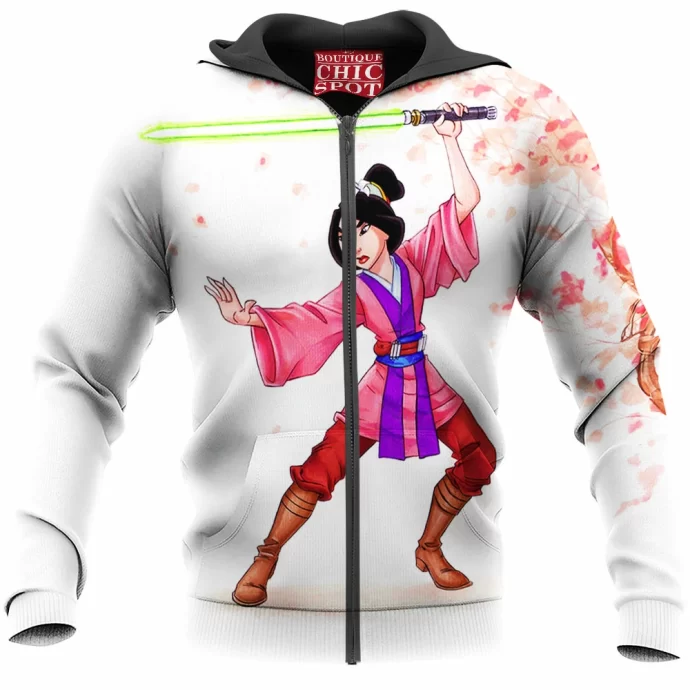 Jedi Mulan Zip Hoodie