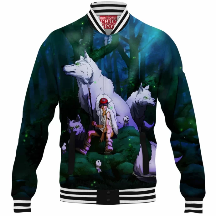 Princess Mononoke Baseball Jacket