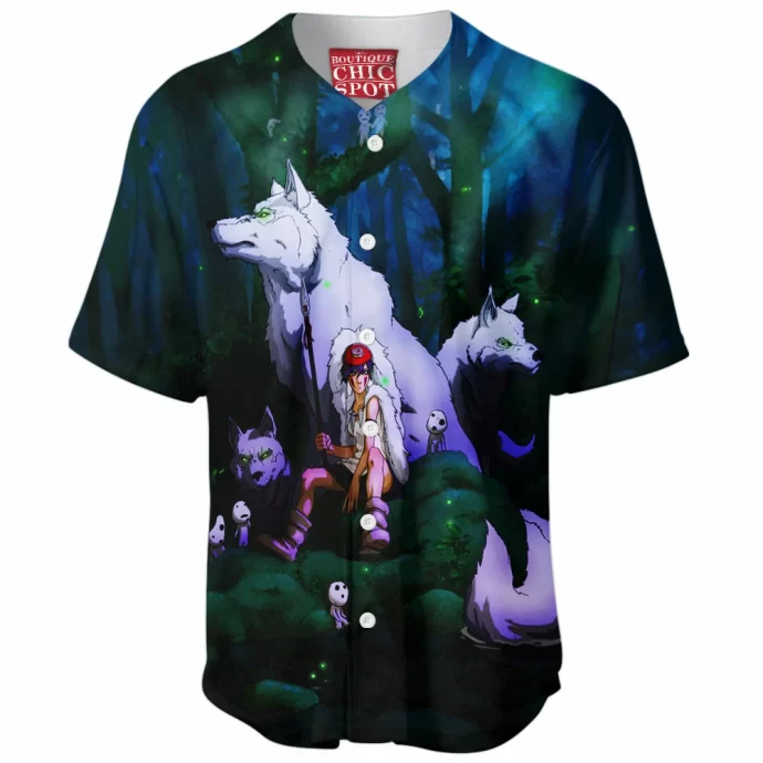 Princess Mononoke Baseball Jersey